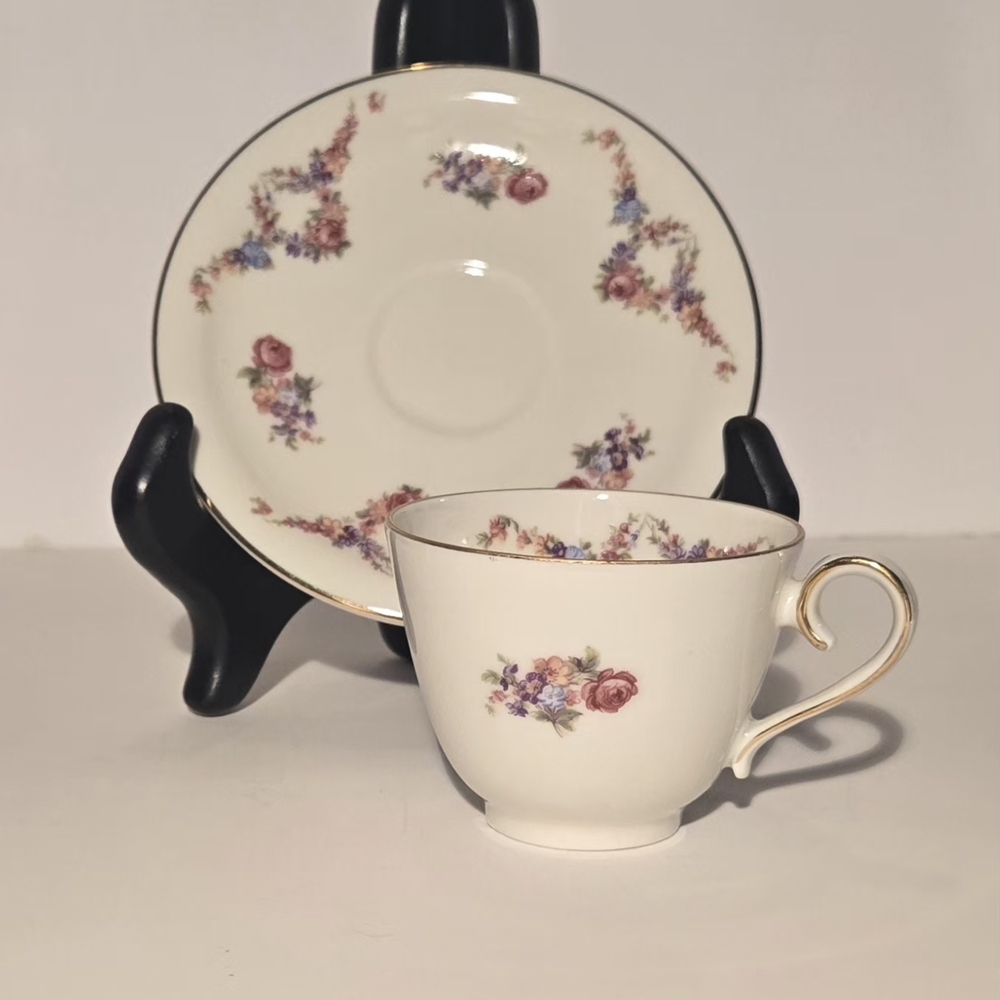Vintage K&A  Tea Cup and Saucer Set
